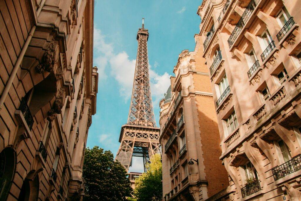 View of the Eiffel Tower, Paris