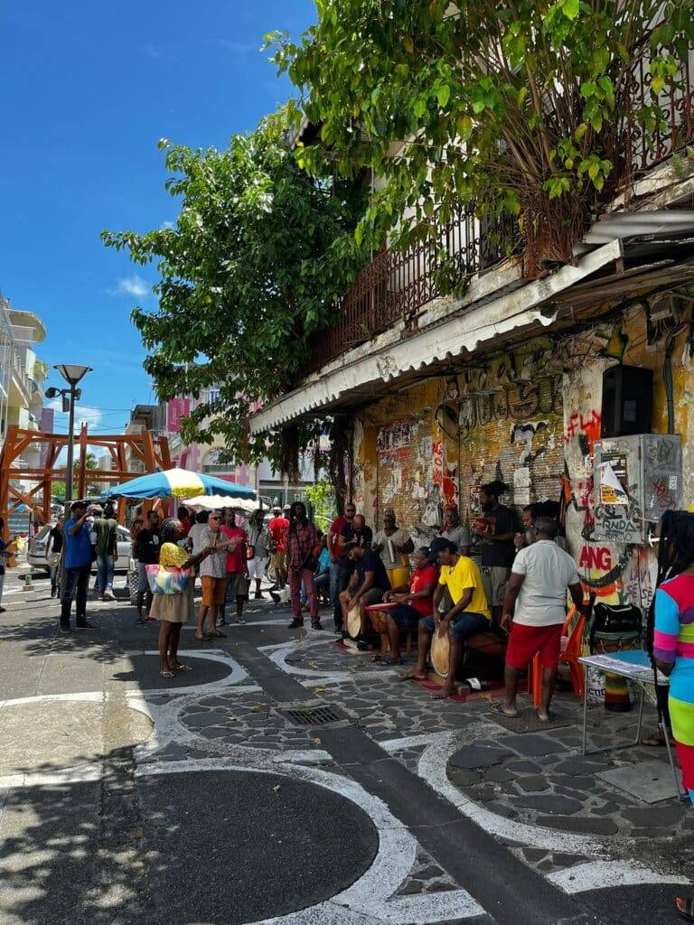 Street in Guadeloupe