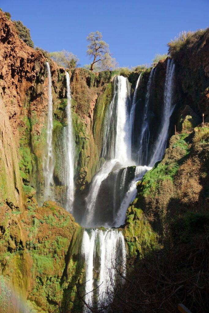 Ouzoud waterfalls in Morocco