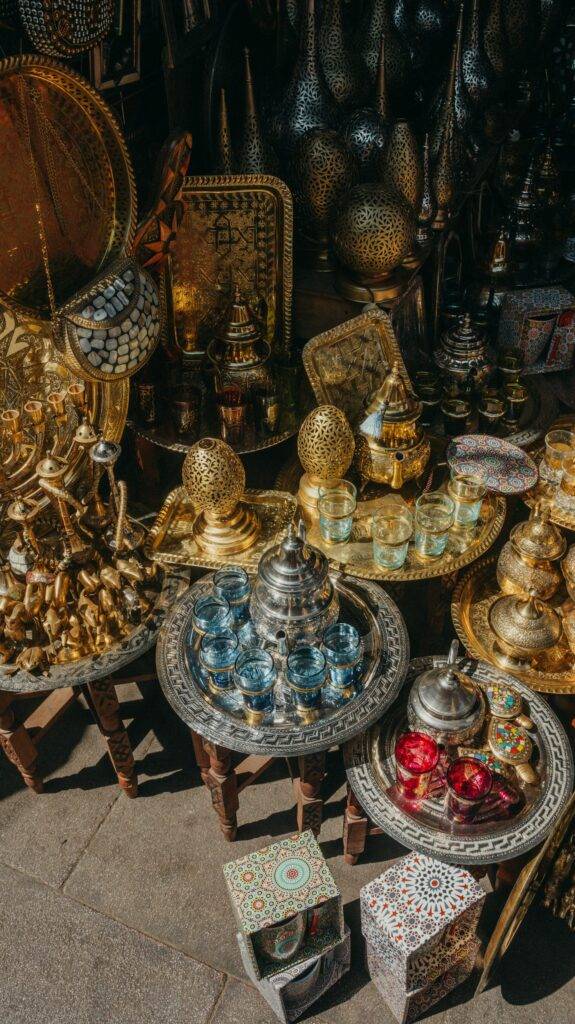 Souk in Marrakesh, Morocco