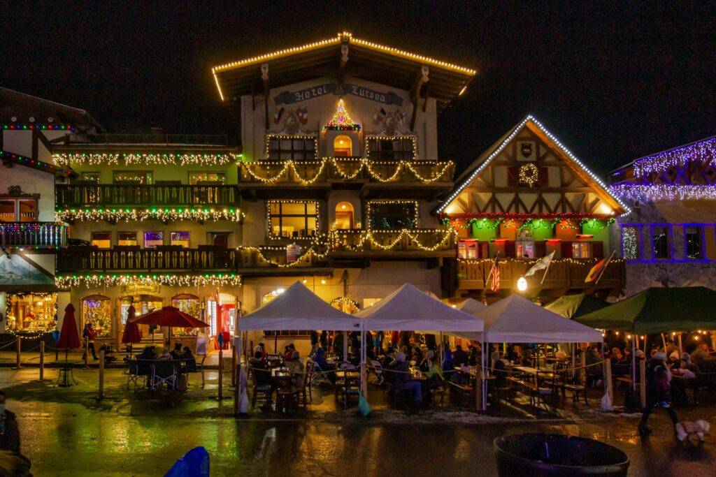 Christmas Lights in Leavenworth, WA