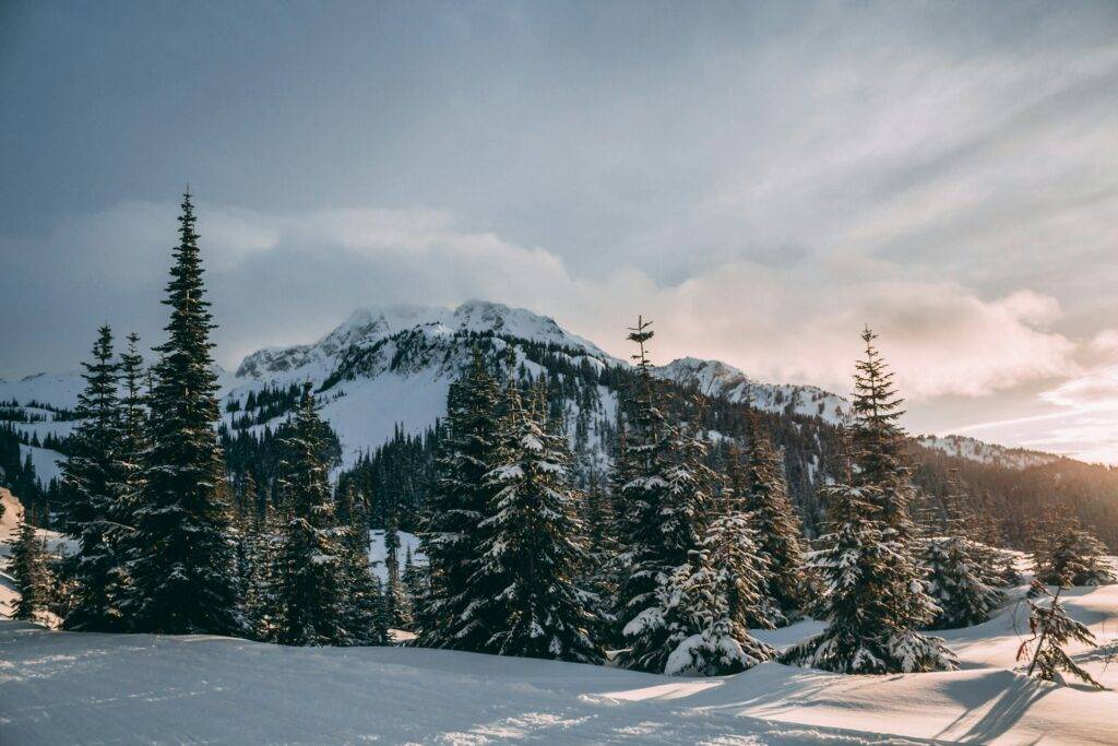 Whistler, Canada, in winter