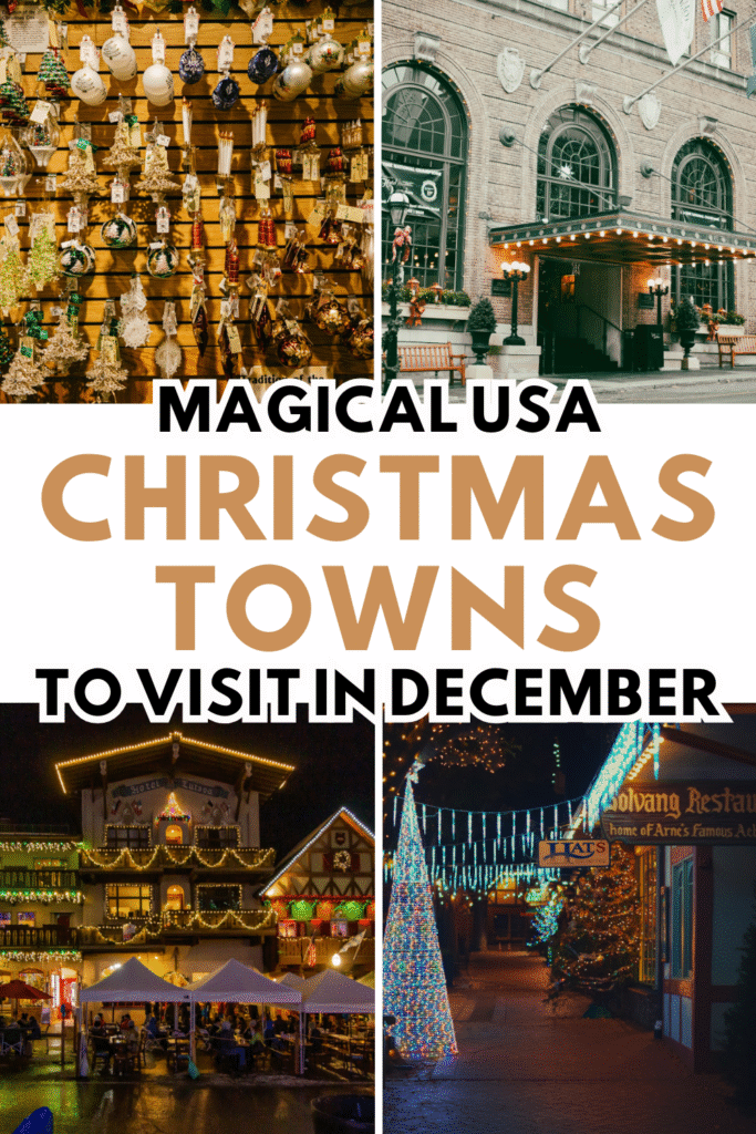 Best Christmas Towns in the US to Visit in December