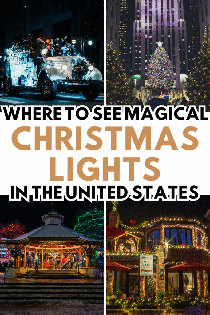 Best US Cities for Christmas Lights & Decorations