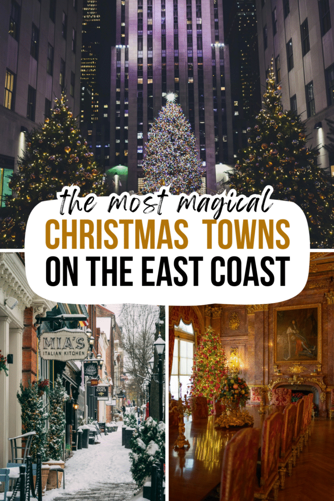 Christmas Towns on the East Coast