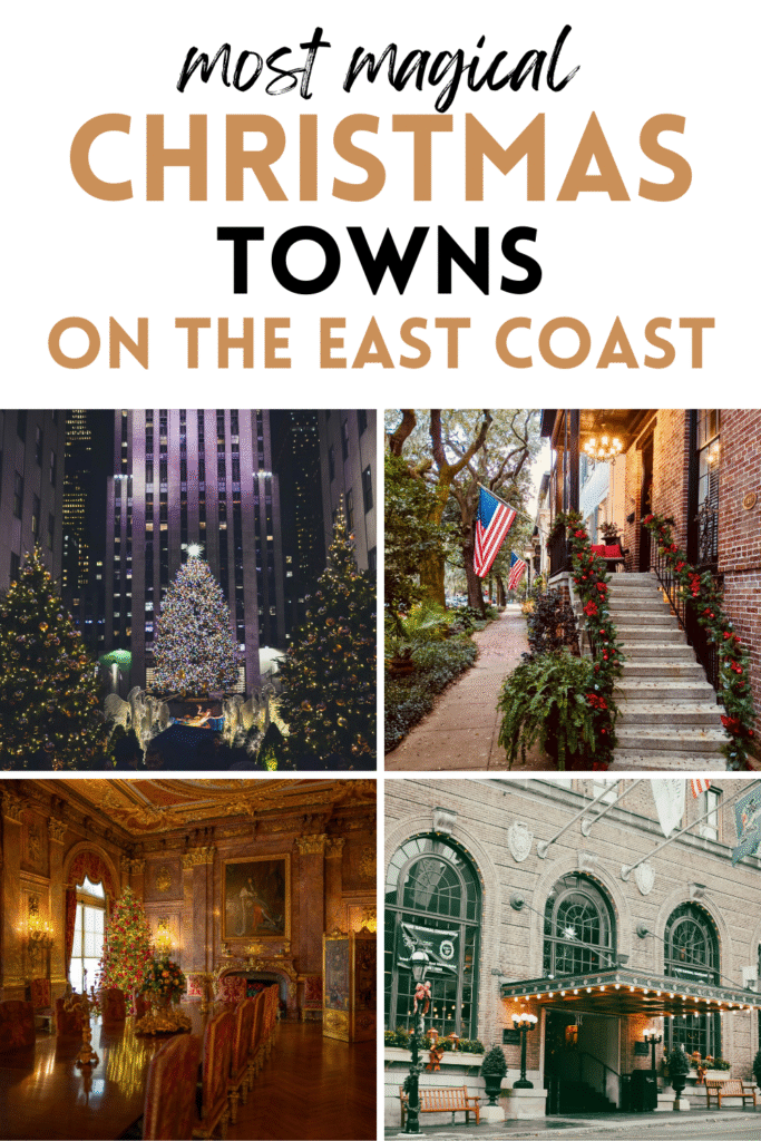 Christmas Towns on the East Coast