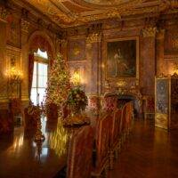 Marble House during Christmas, Newport, RI