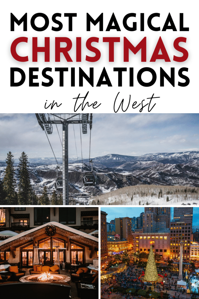 Christmas Towns in Western US