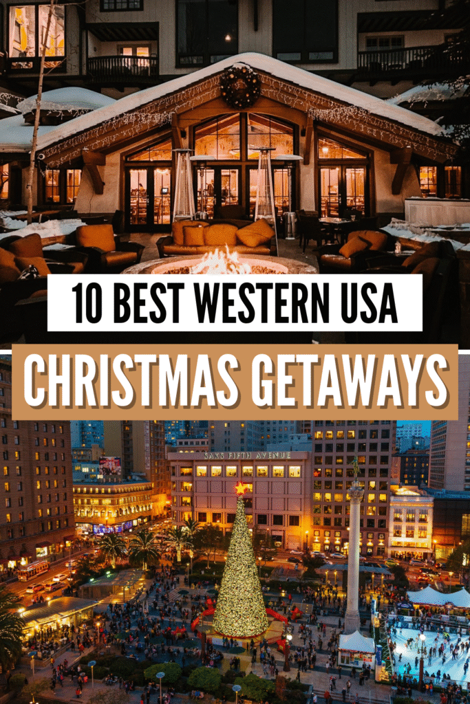 Christmas Towns in Western US