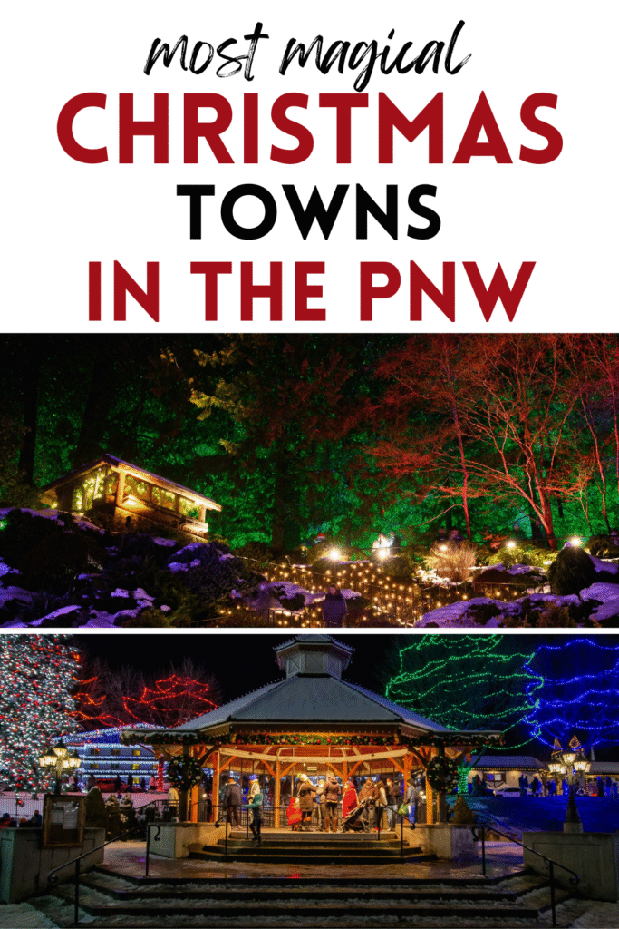 Christmas Towns in the PNW