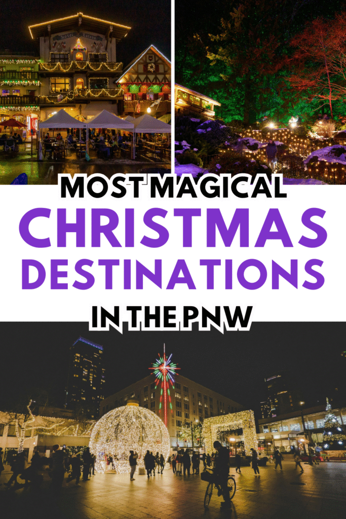 Christmas Towns in the PNW