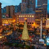 San Francisco Union Square Christmas Tree