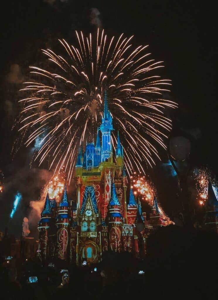 New Year's Eve Firework at Magic Kingdom, Orlando