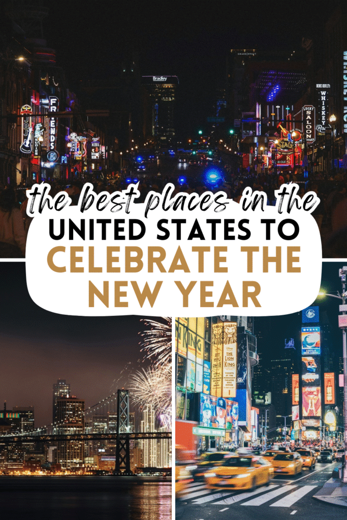 New Year's Eve destinations in the US