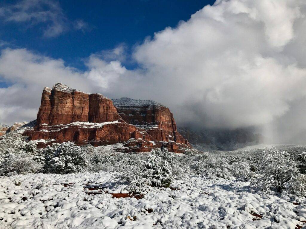 Sedona in winter, Arizona