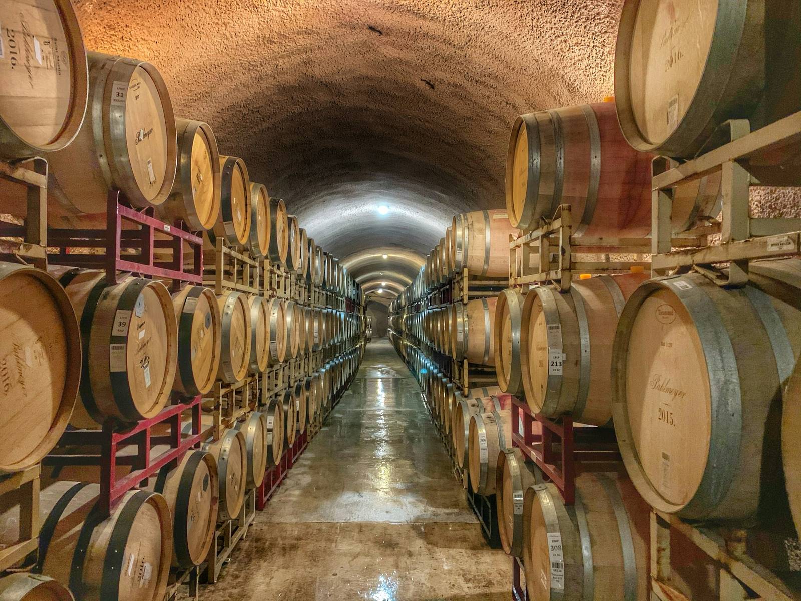 Wine Cellar in Napa Valley
