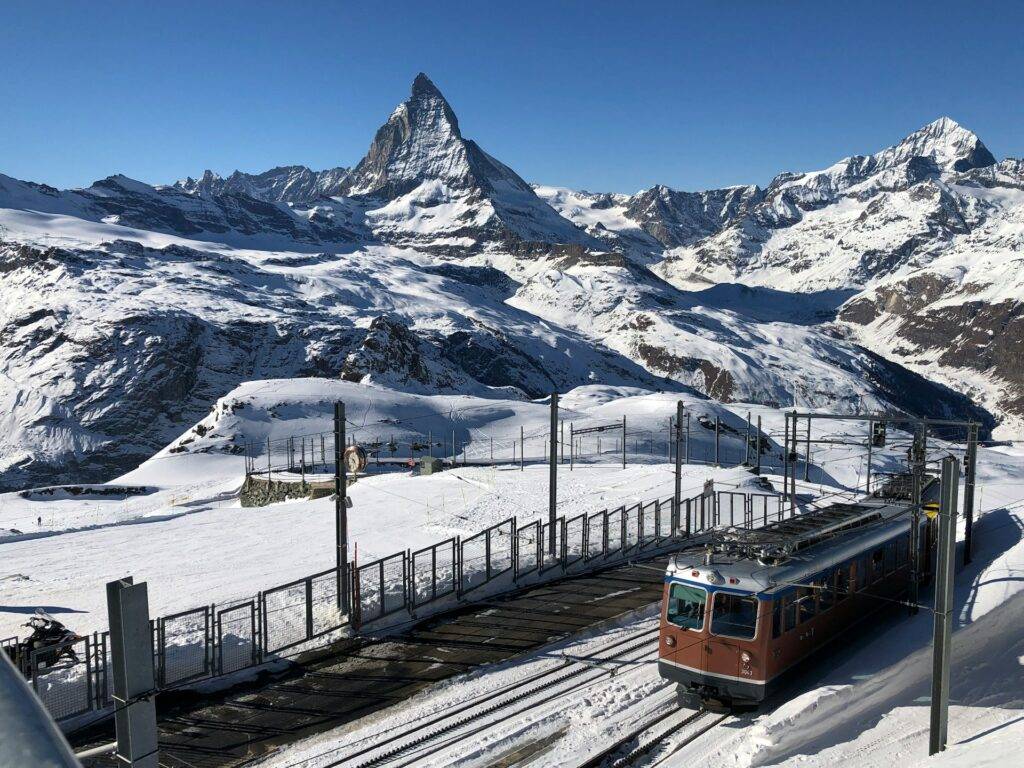 Zermatt, Switzerland, in winter