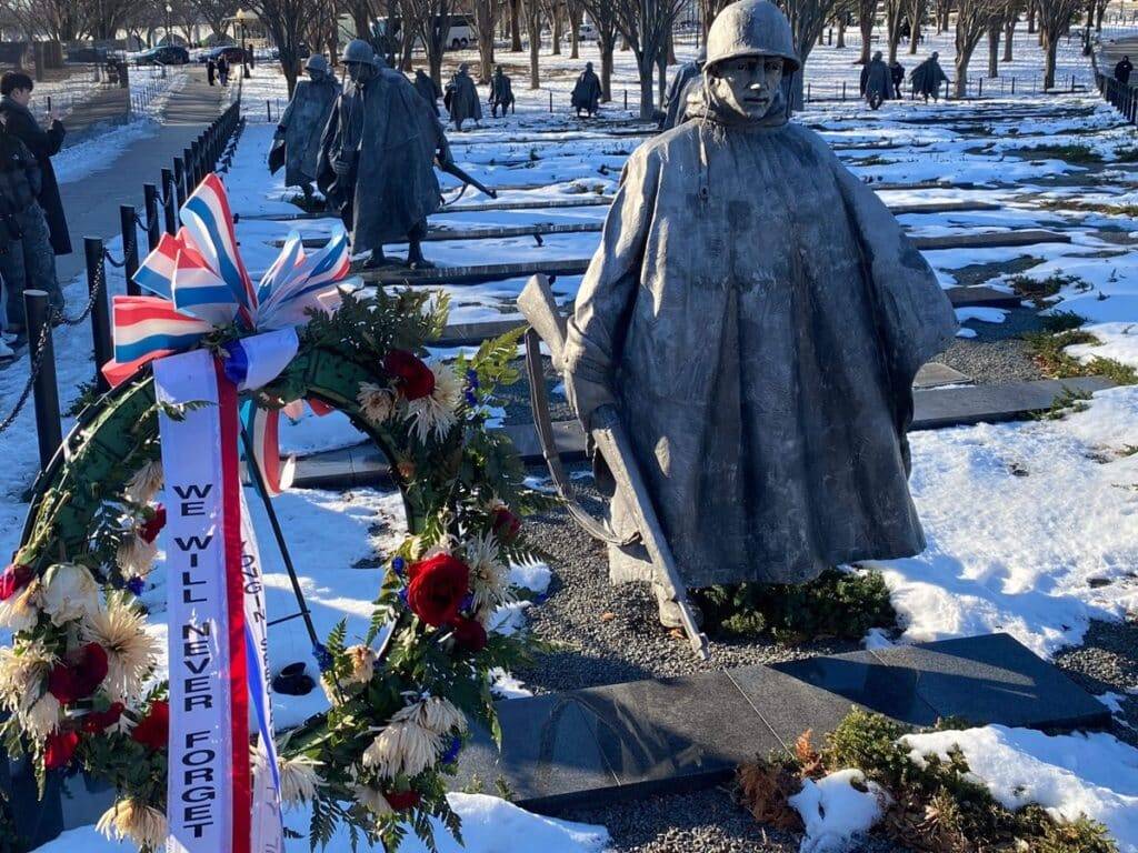 Korean War Veterans Memorial, Washington DC
