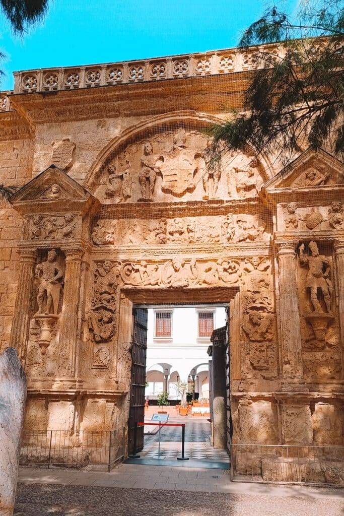 Cordoba Mezquita's Door, Spain