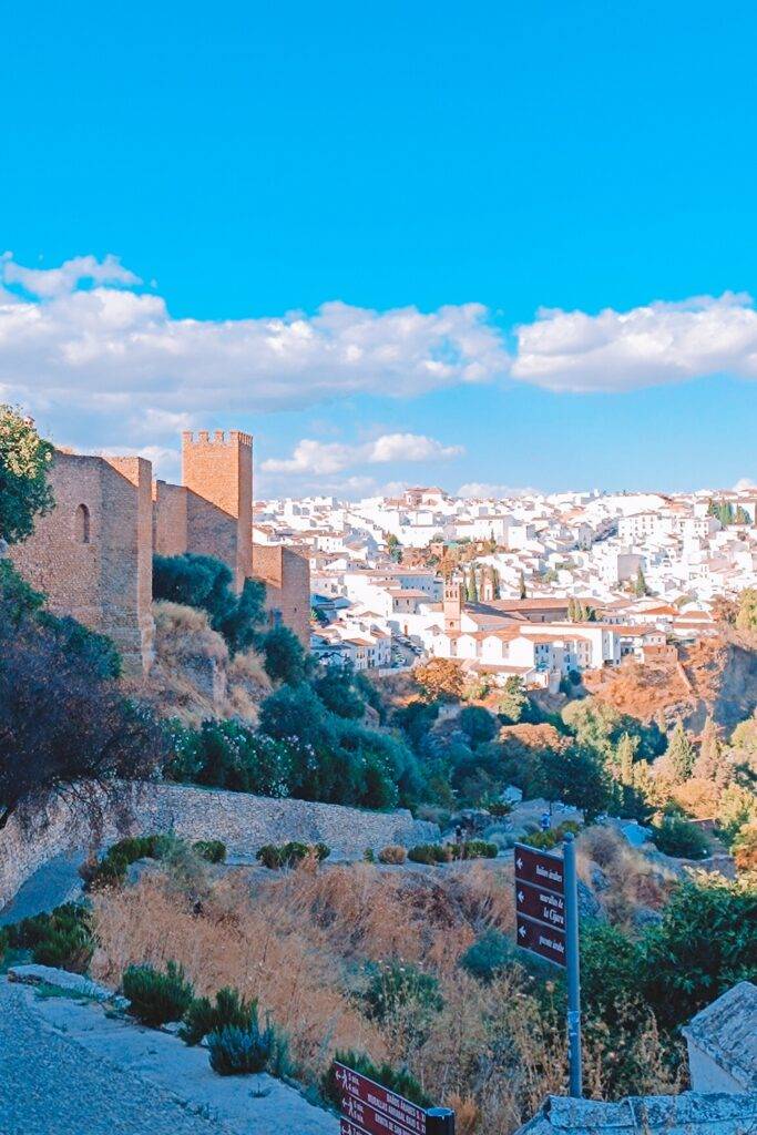View over Ronda's Castle and Old Town, Spain