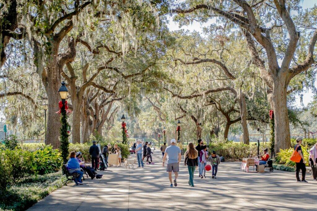 Chippewa Square, Savannah, GA