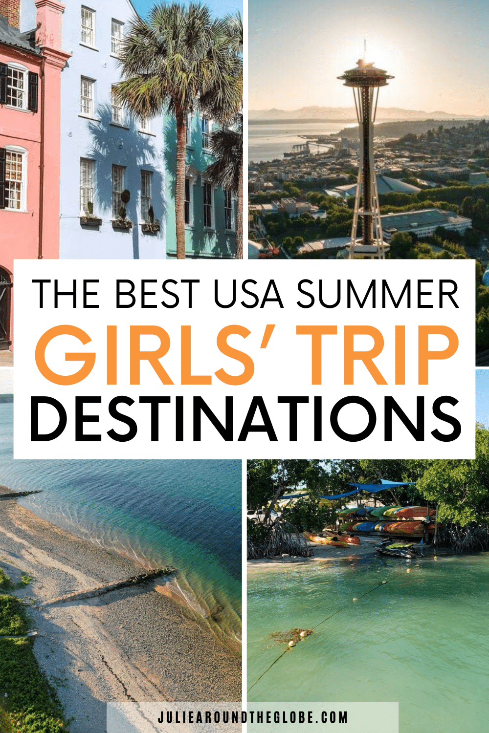 11 Best Summer Girls' Trip Destinations in the US