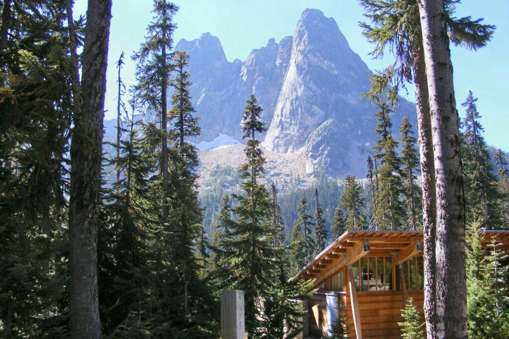 Liberty Bell Mountain view in the North Cascades, Washington