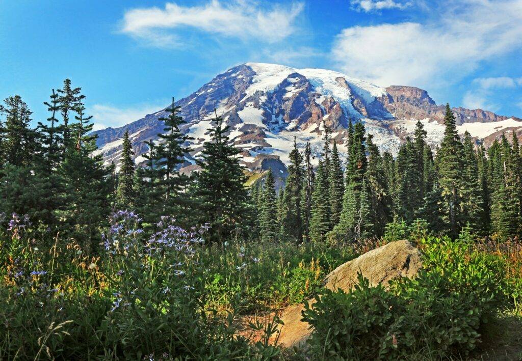 Mount Rainier in Washington, USA