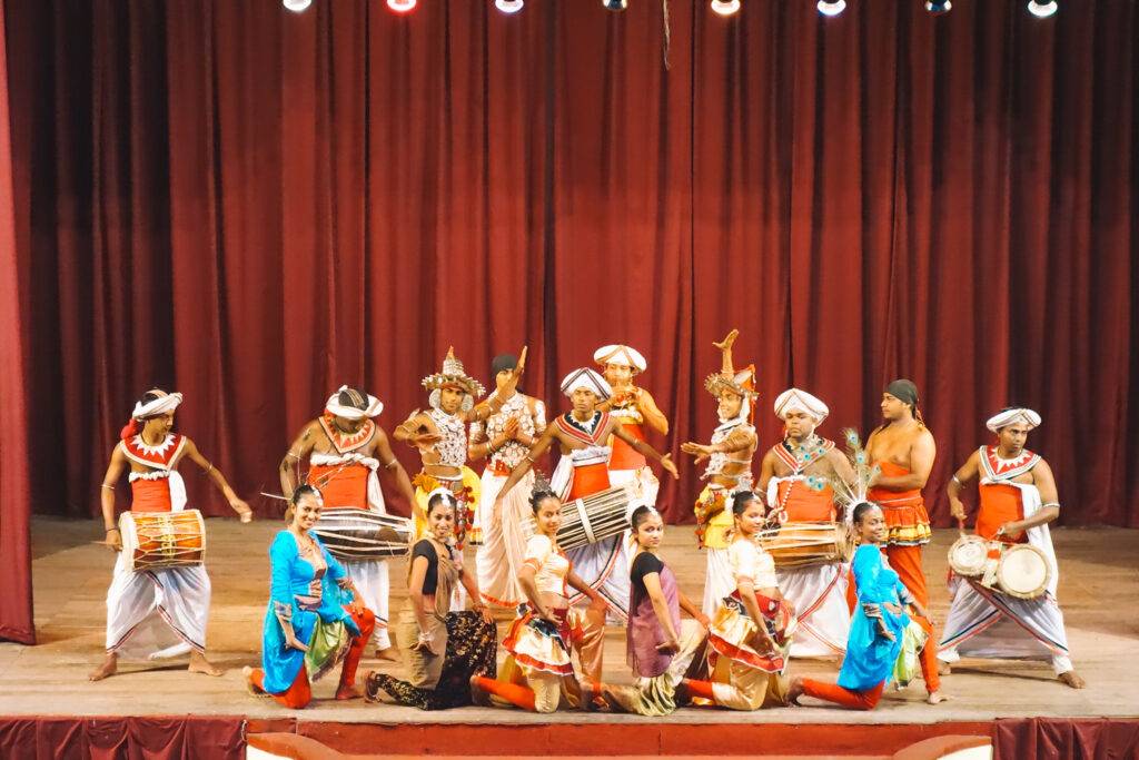 Kandy traditional dance show