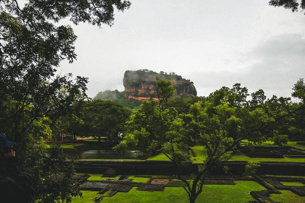 Gardens, Sigiriya Rock Fortress, Sri Lanka