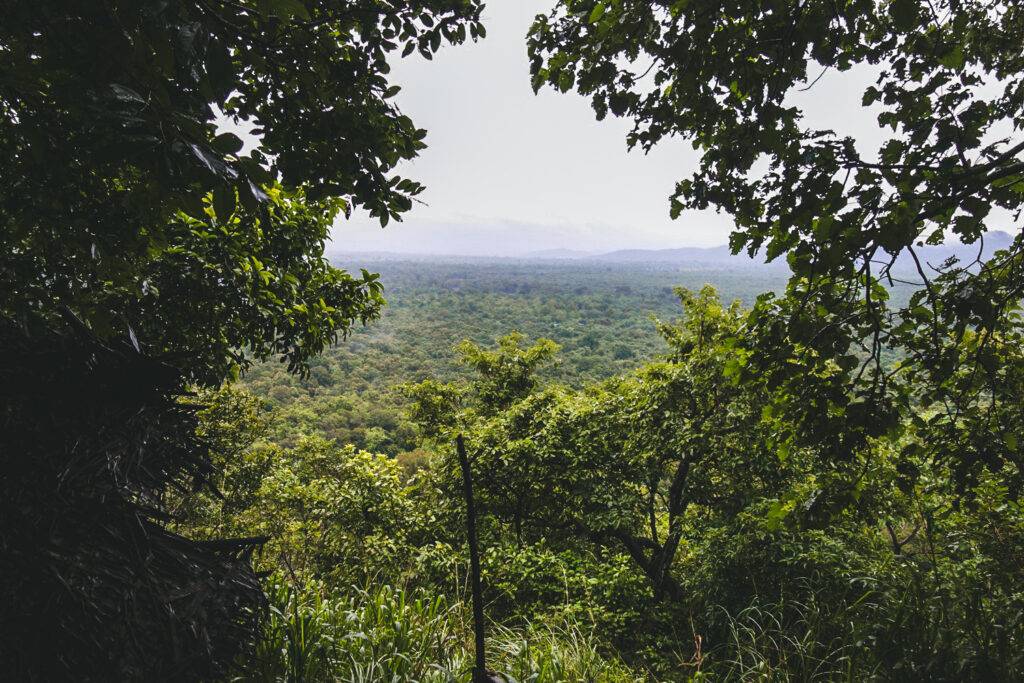 On the way to the top of Sigiriya Rock, Sri Lanka