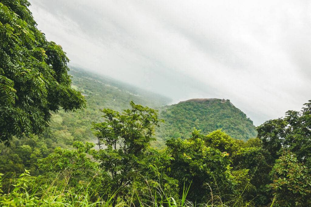 On the way to the top of Sigiriya Rock, Sri Lanka