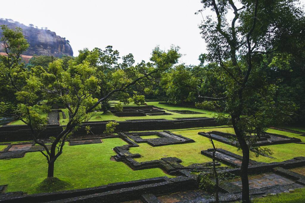 Gardens, Sigiriya Rock Fortress, Sri Lanka