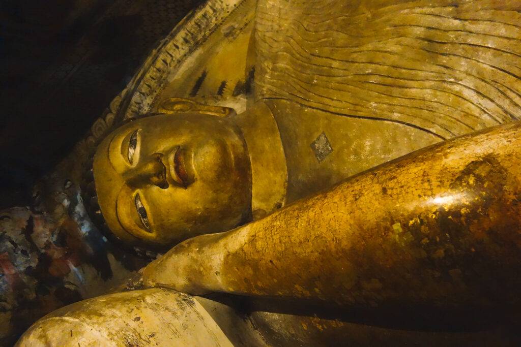 Reclining Buddha, Dambulla Cave Temple, Sri Lanka