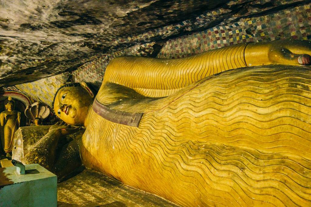 Reclining Buddha, Dambulla Cave Temple, Sri Lanka